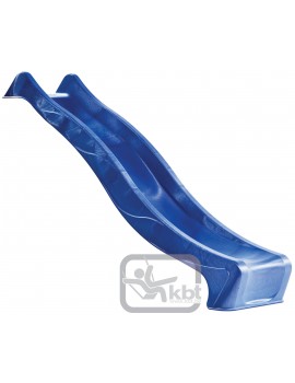 Plastic Slide for 1.2 metre high deck  BLUE Slide (2.5m)