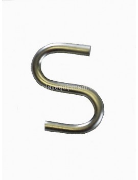 S Hook 5mm x 50 mm Stainless Steel