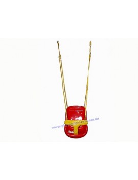 Modular RED/YELLOW Infant/Baby Swing with Ropes
